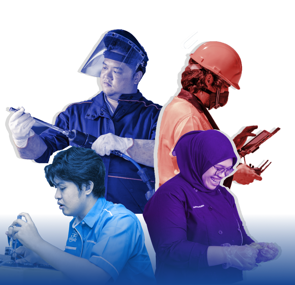 SG TVET Group students